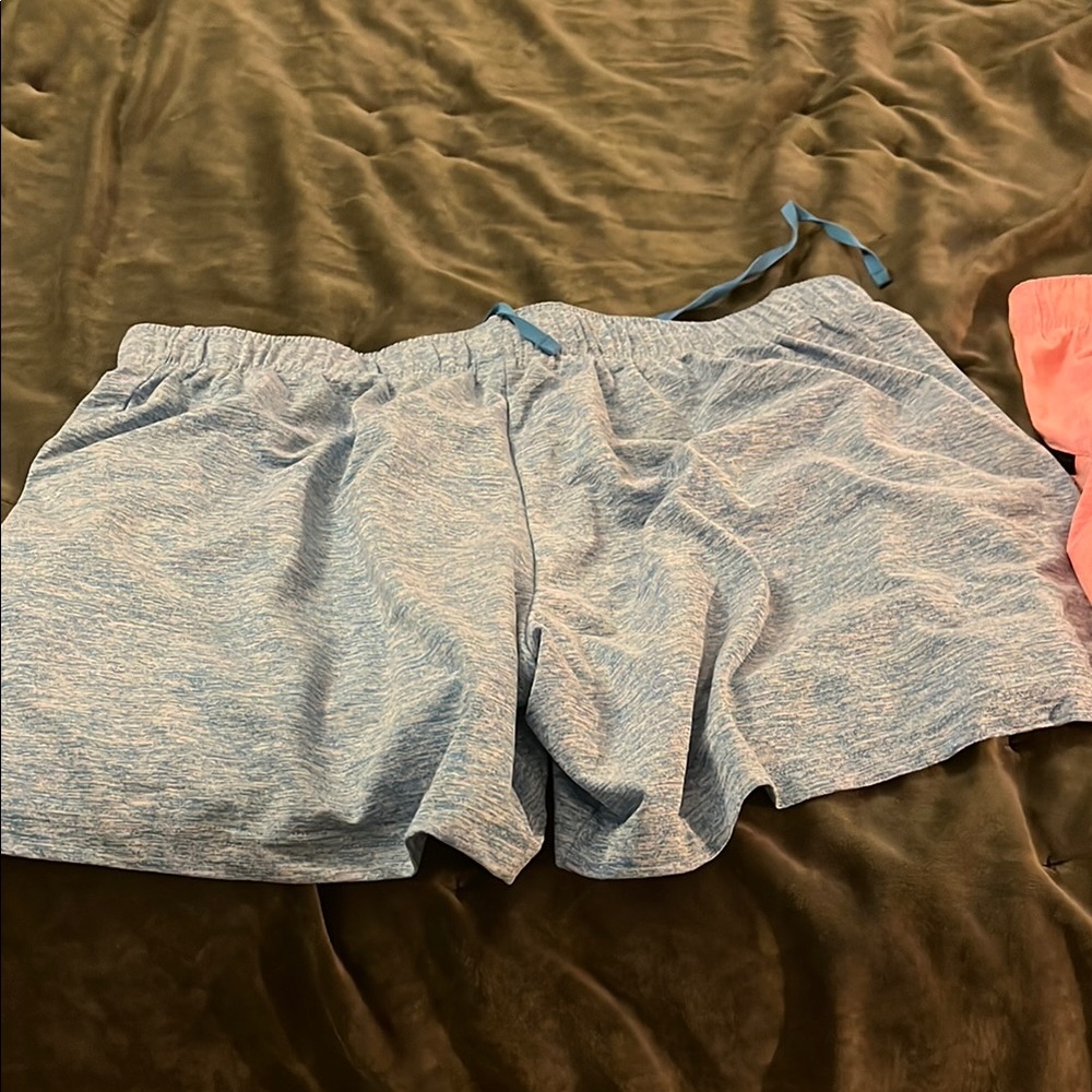 Women's Heather Blue Shorts